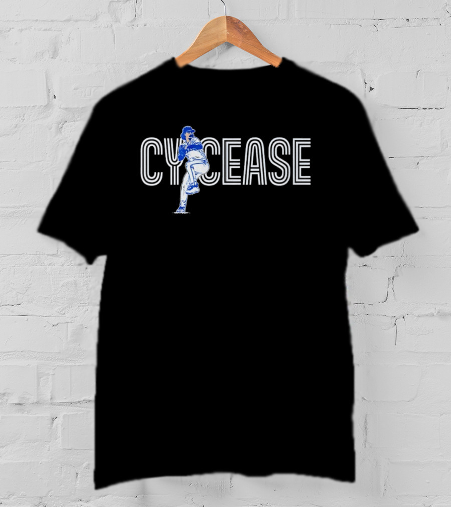 Dylan Cease Cy Cease Pitching Toronto Blue Jays 2026 MLB Season T-Shirt