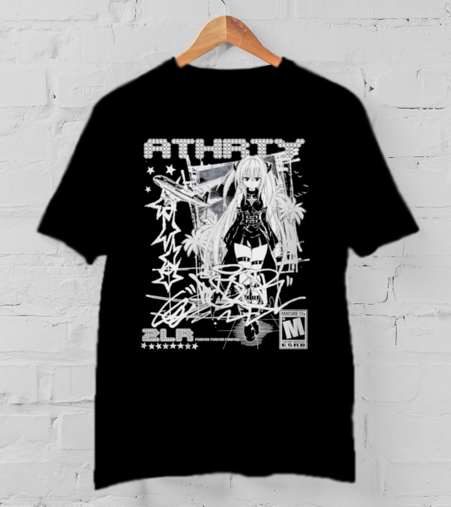 Athaty Zlr Mature 17+ Anime Girl Golden Darkness Forever T-Shirt