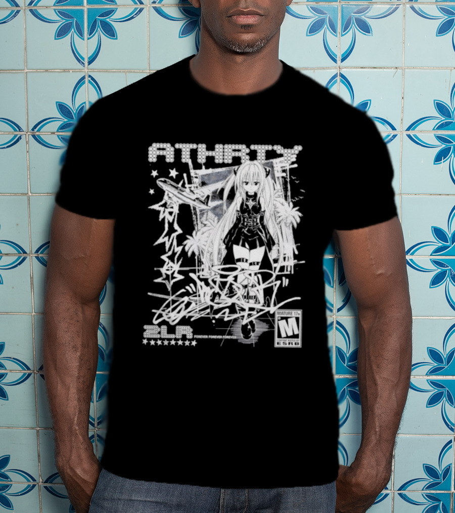 Athaty Zlr Mature 17+ Anime Girl Golden Darkness Forever T-Shirt