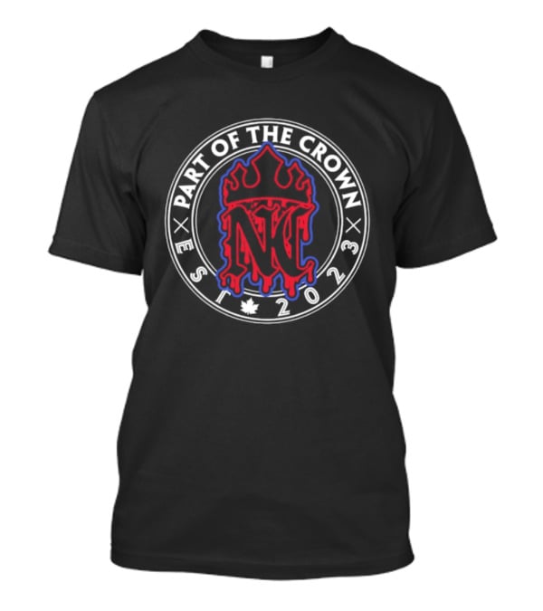 Part Of The Crown Est 2023 N Drip Streetwear T-Shirt