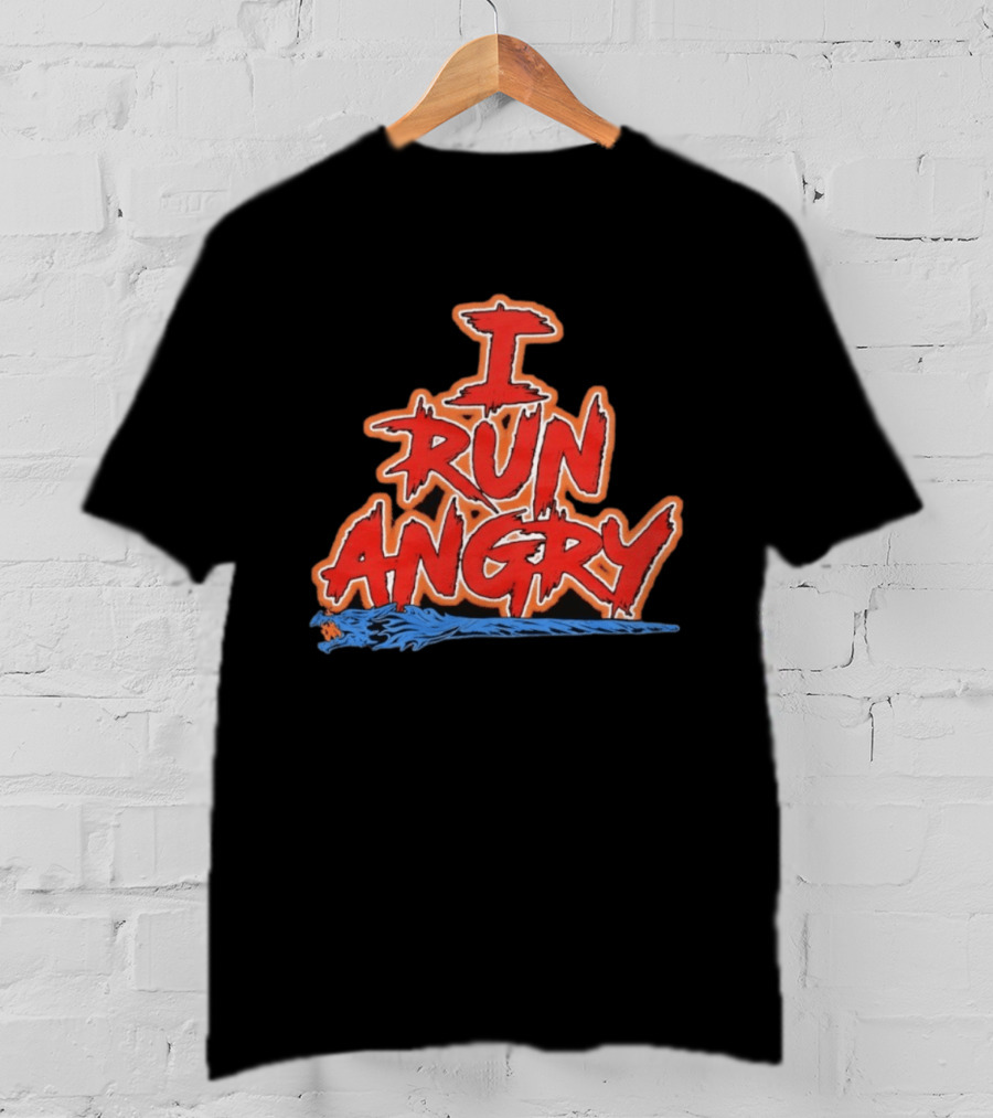 I Run Angry 2026 Tour T-Shirt