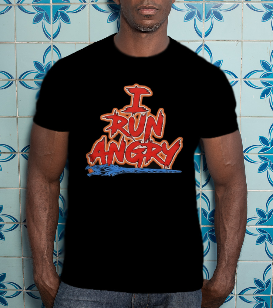 I Run Angry 2026 Tour T-Shirt