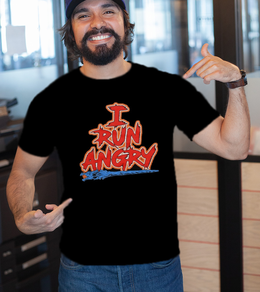 I Run Angry 2026 Tour T-Shirt