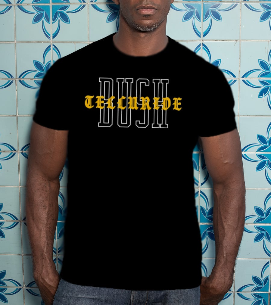 Telluride Bush Bold Lettering T-Shirt