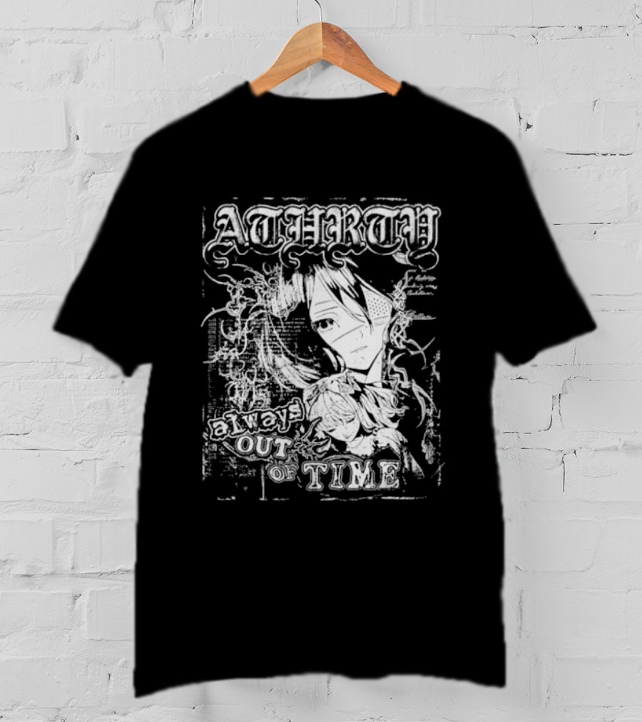 Atharty Always Out Of Time Anime Girl T-Shirt