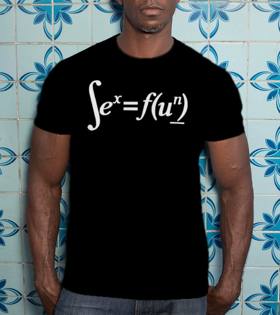 Integral E To The X Equals F Of U To The N Mathematics Humor T-Shirt