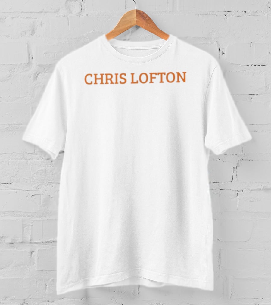 Chris Lofton Tennessee Volunteers NCAA Football Best T-Shirt