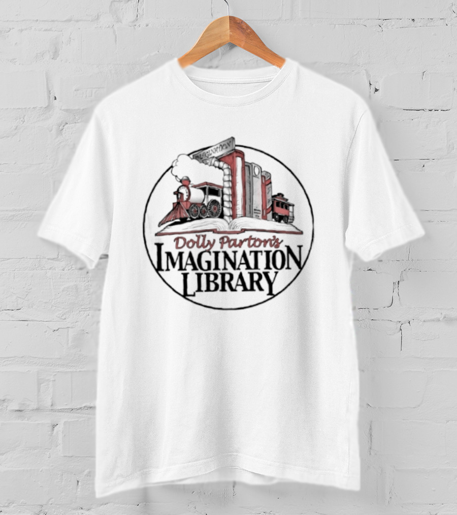 Dolly Parton's Imagination Library Train T-Shirt