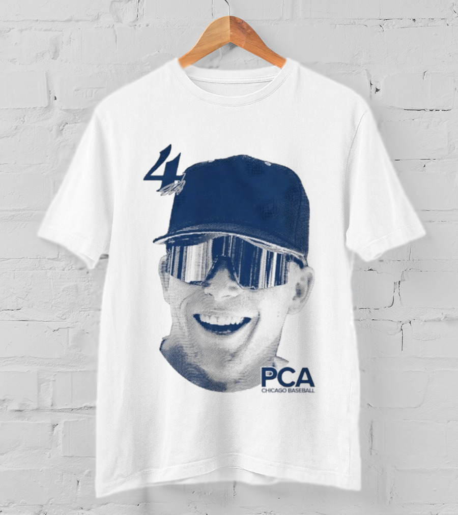PCA 4 Pete Crow Armstrong Chicago Cubs Baseball T-Shirt