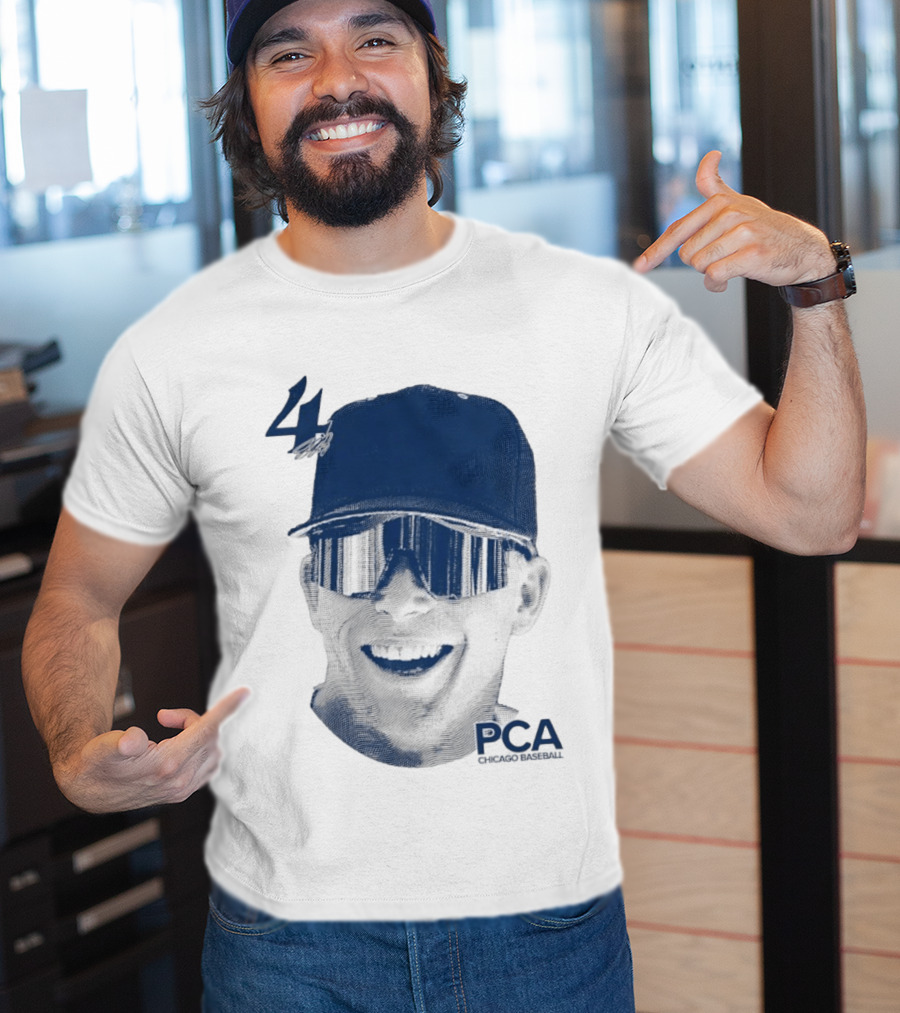 PCA 4 Pete Crow Armstrong Chicago Cubs Baseball T-Shirt