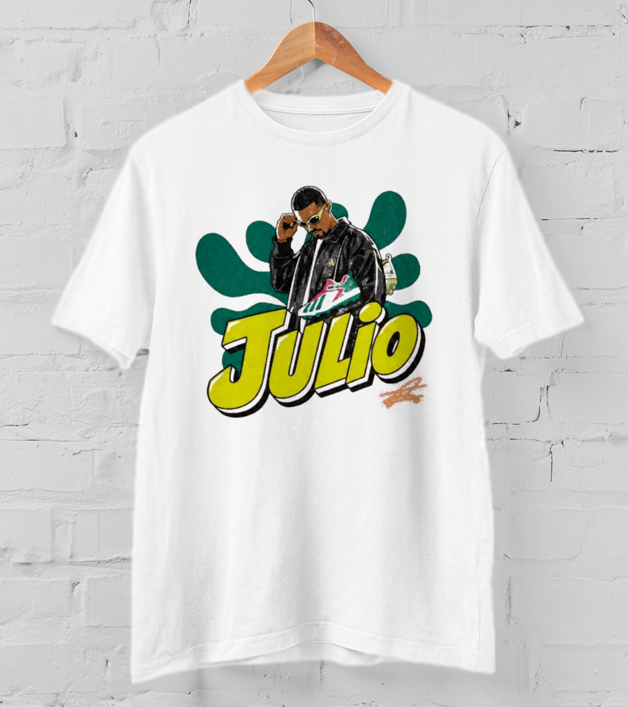 Julio Sneaker Style Hispanic Heritage Mariners T-Shirt