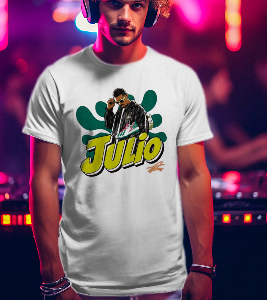 Julio Sneaker Style Hispanic Heritage Mariners T-Shirt