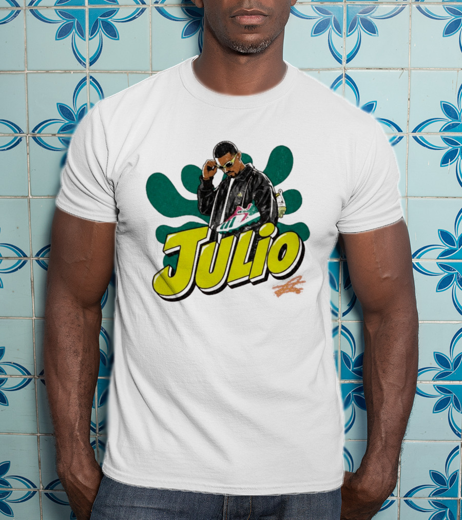 Julio Sneaker Style Hispanic Heritage Mariners T-Shirt