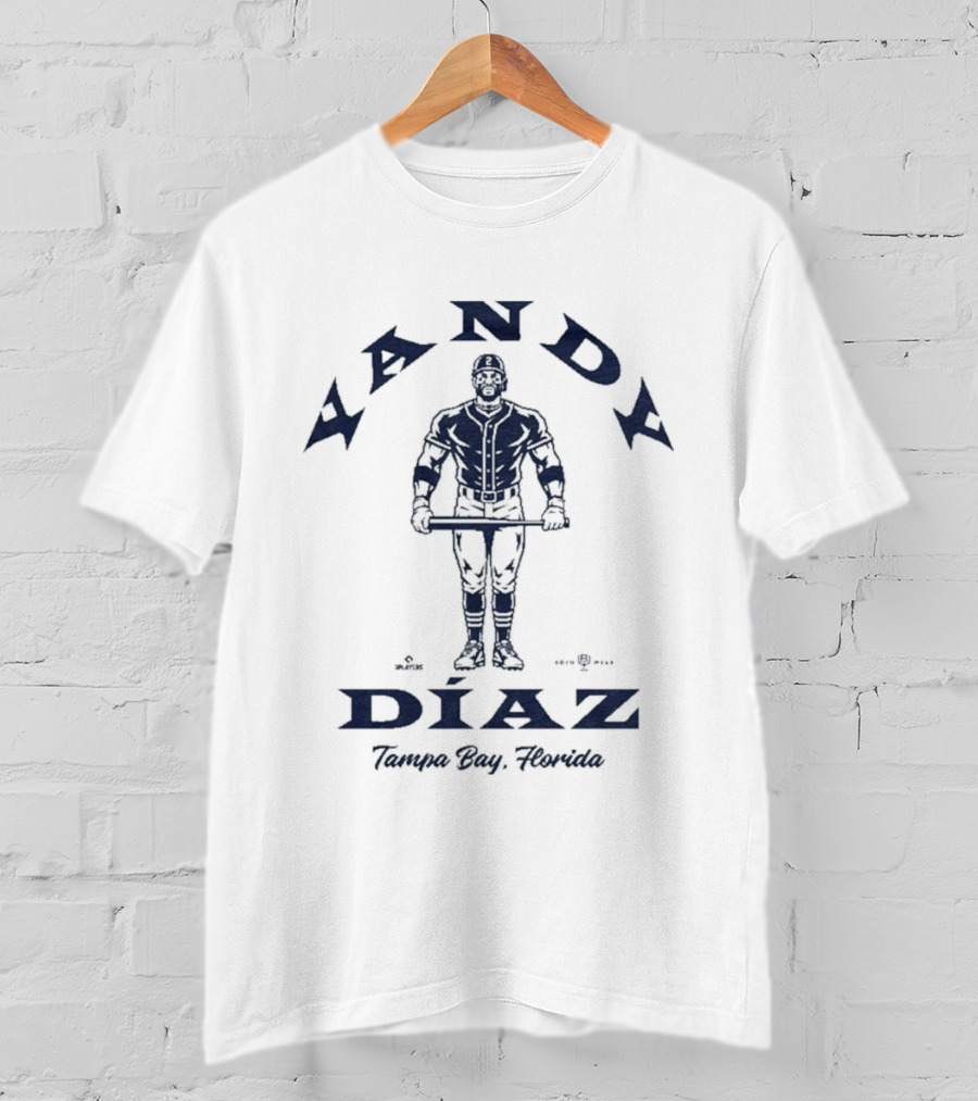 Yandy Díaz Tampa Bay Florida Strong Hitter T-Shirt