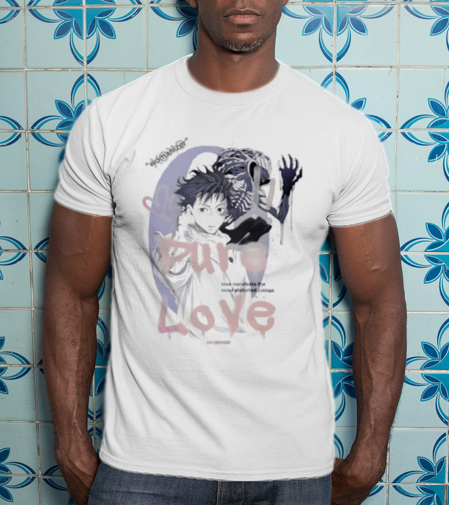 Yuta Okkotsu Pure Love Manifests Distorted Curses Womanizer Service T-Shirt
