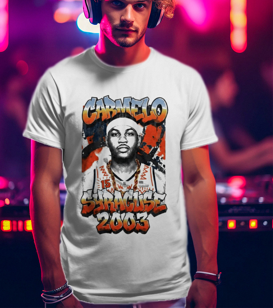 Carmelo Syracuse 2003 Basketball T-Shirt