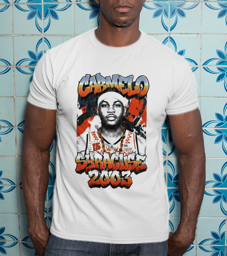 Carmelo Syracuse 2003 Basketball T-Shirt