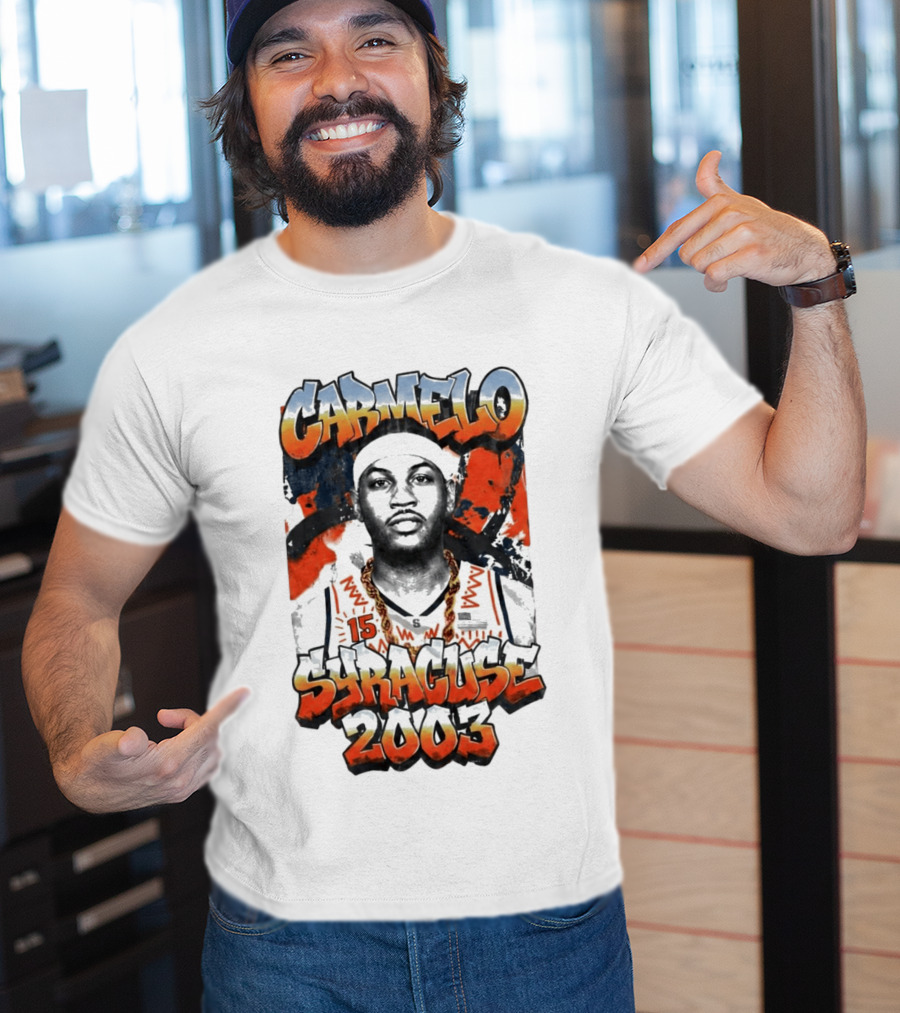 Carmelo Syracuse 2003 Basketball T-Shirt