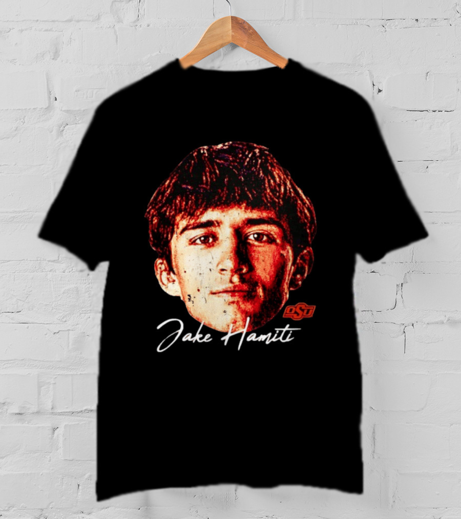 Jake Hamiti Oklahoma State Wrestling OSU Swag T-Shirt