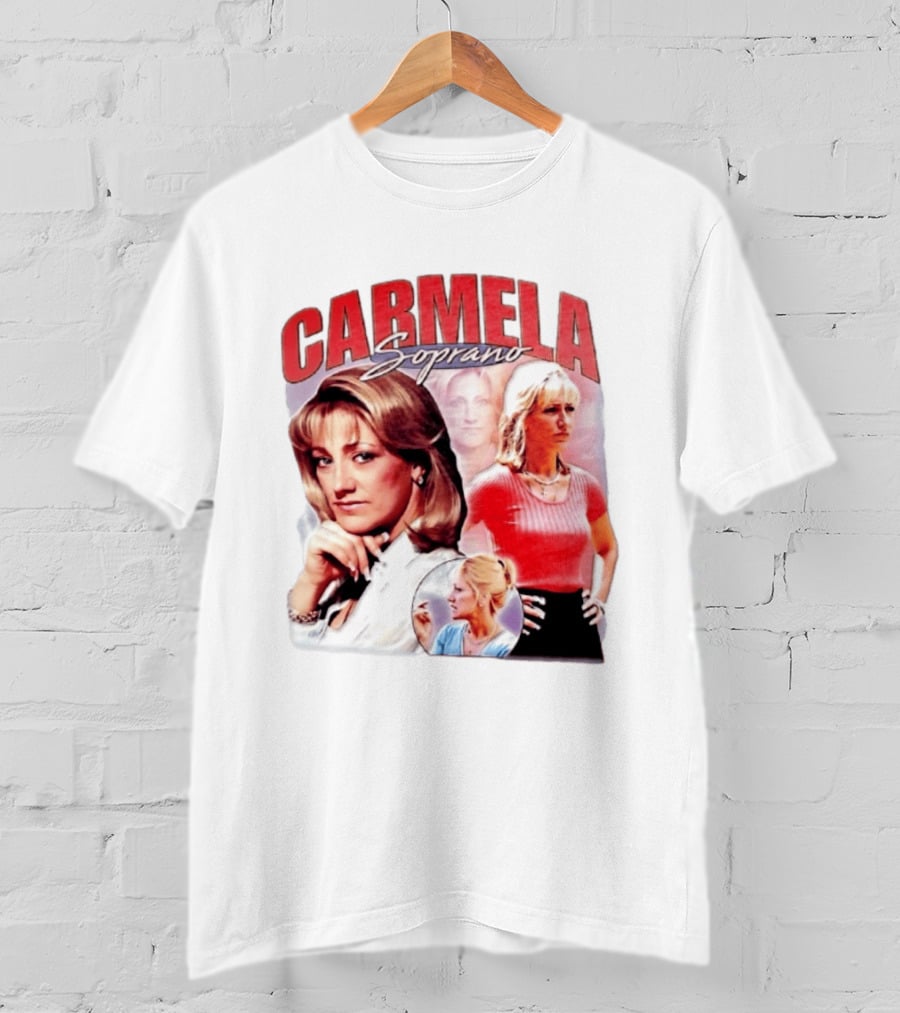 Carmela Soprano Character Collage T-Shirt