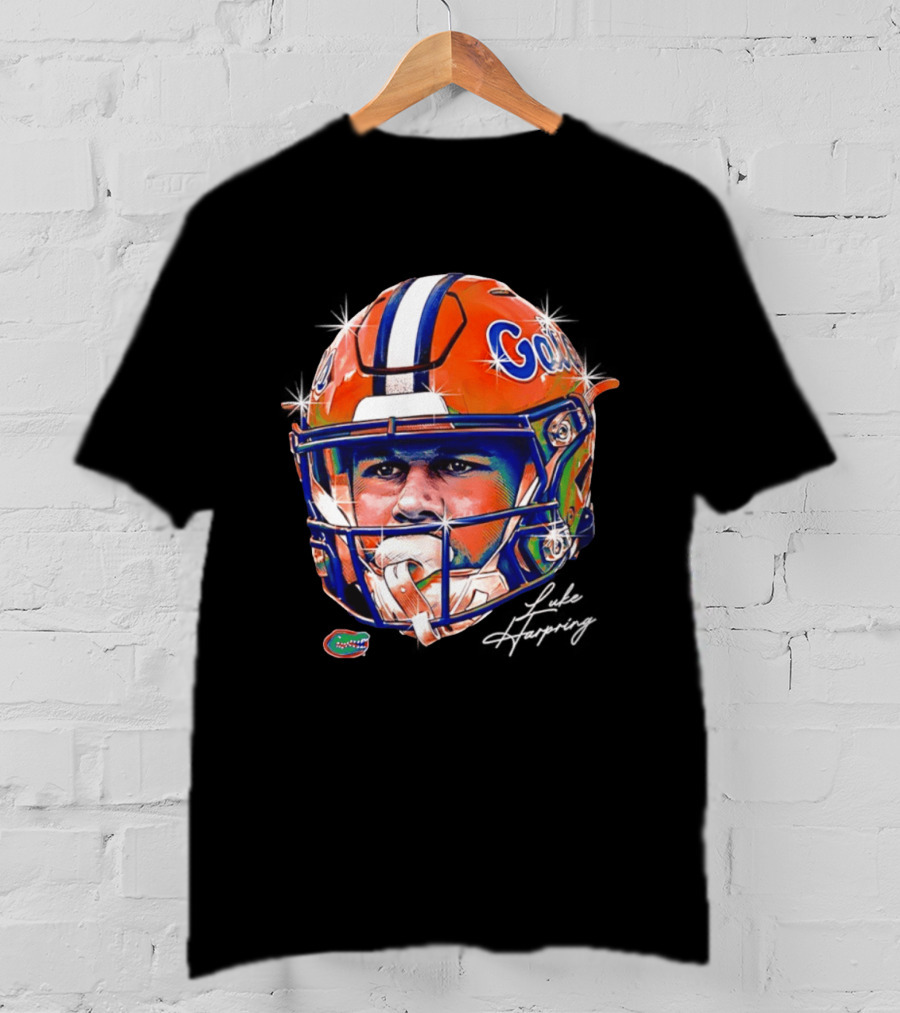 Florida Gators NCAA Football Helmet Swag Head T-Shirt