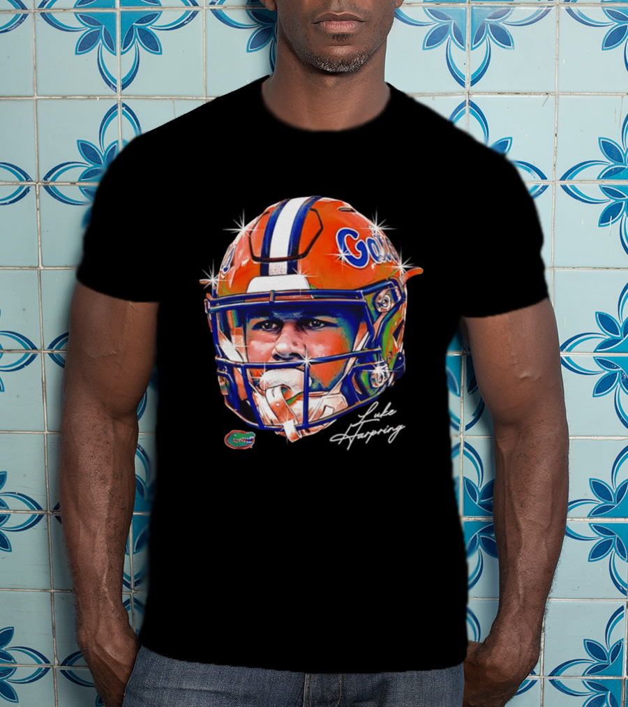 Florida Gators NCAA Football Helmet Swag Head T-Shirt