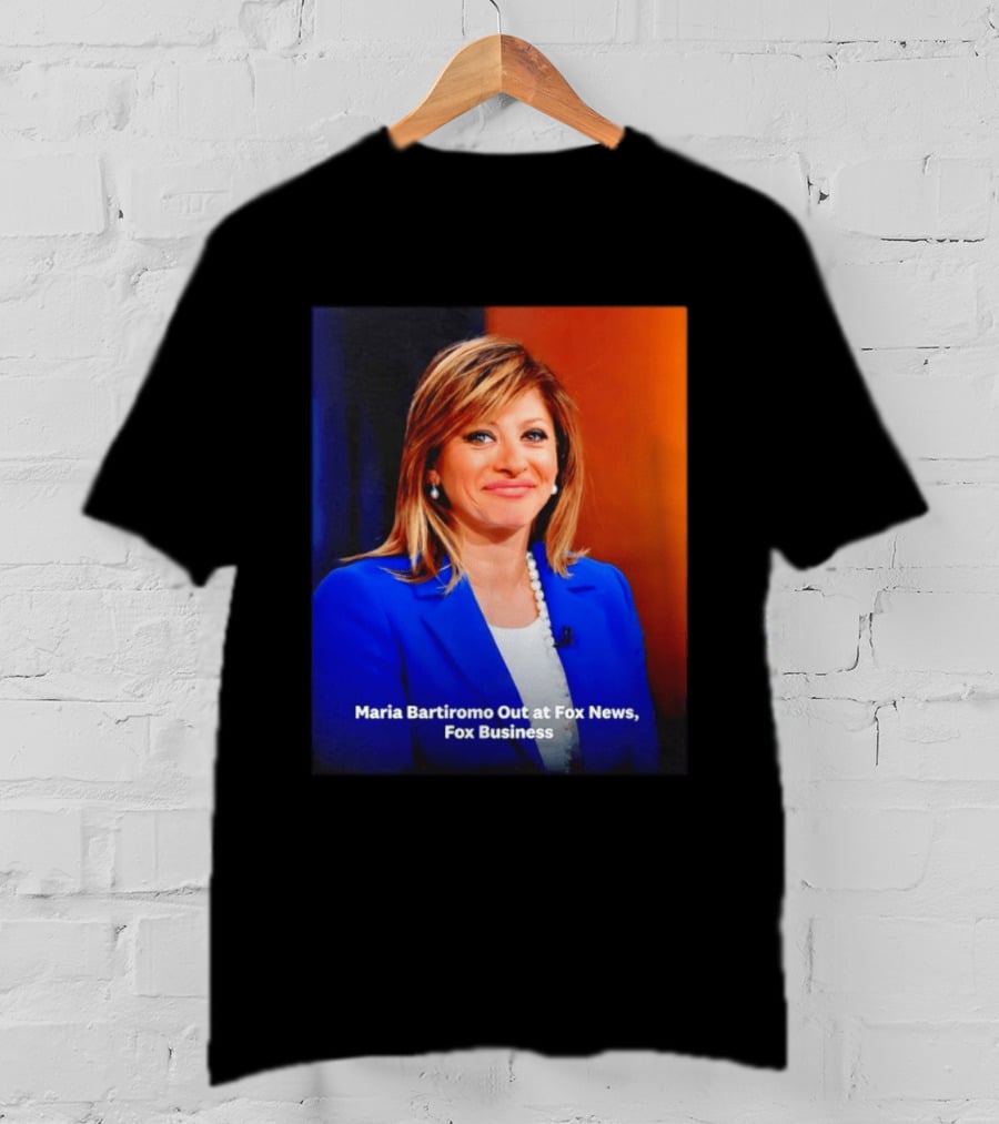 Maria Bartiromo Departure Fox Business News Media T-Shirt