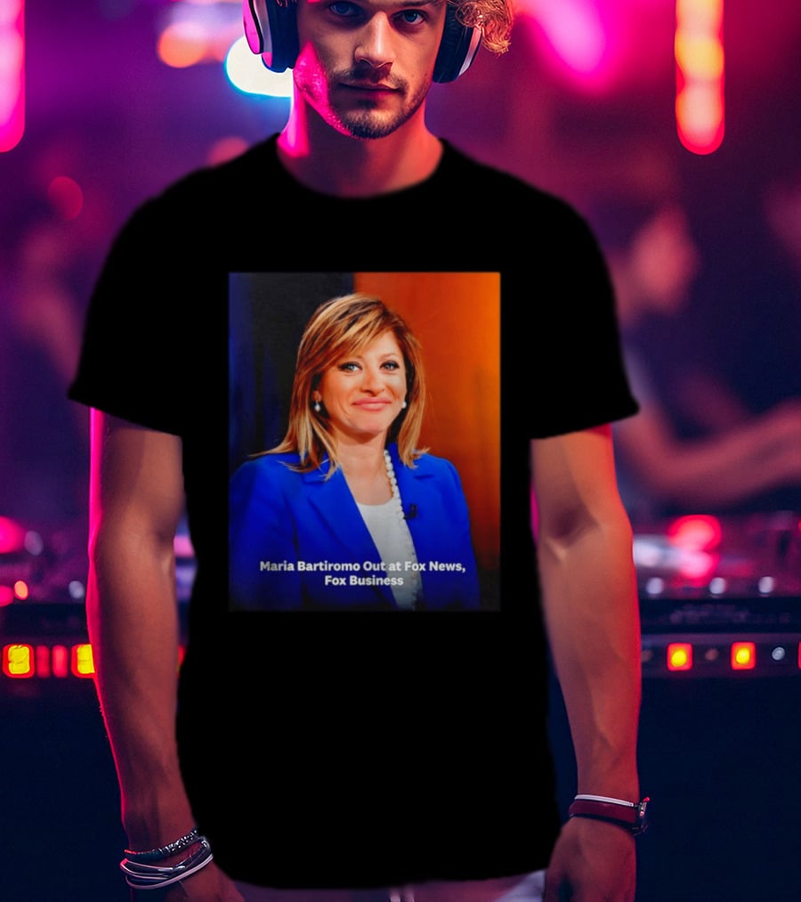Maria Bartiromo Departure Fox Business News Media T-Shirt