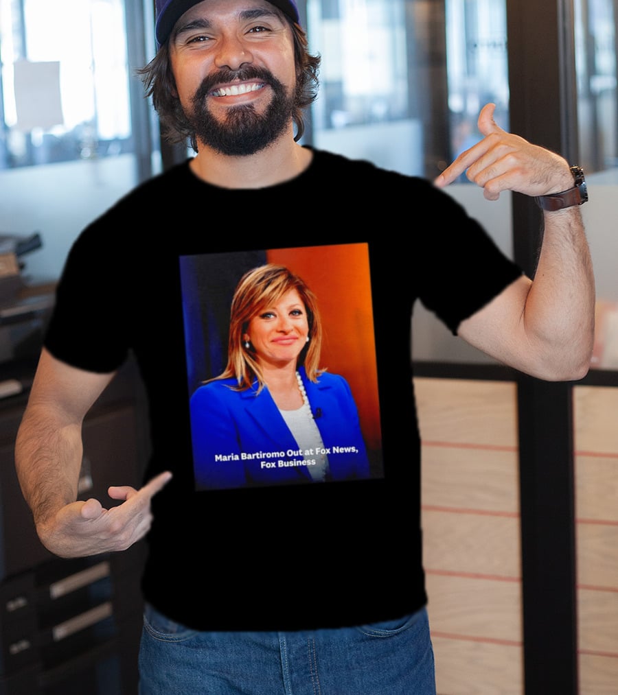 Maria Bartiromo Departure Fox Business News Media T-Shirt