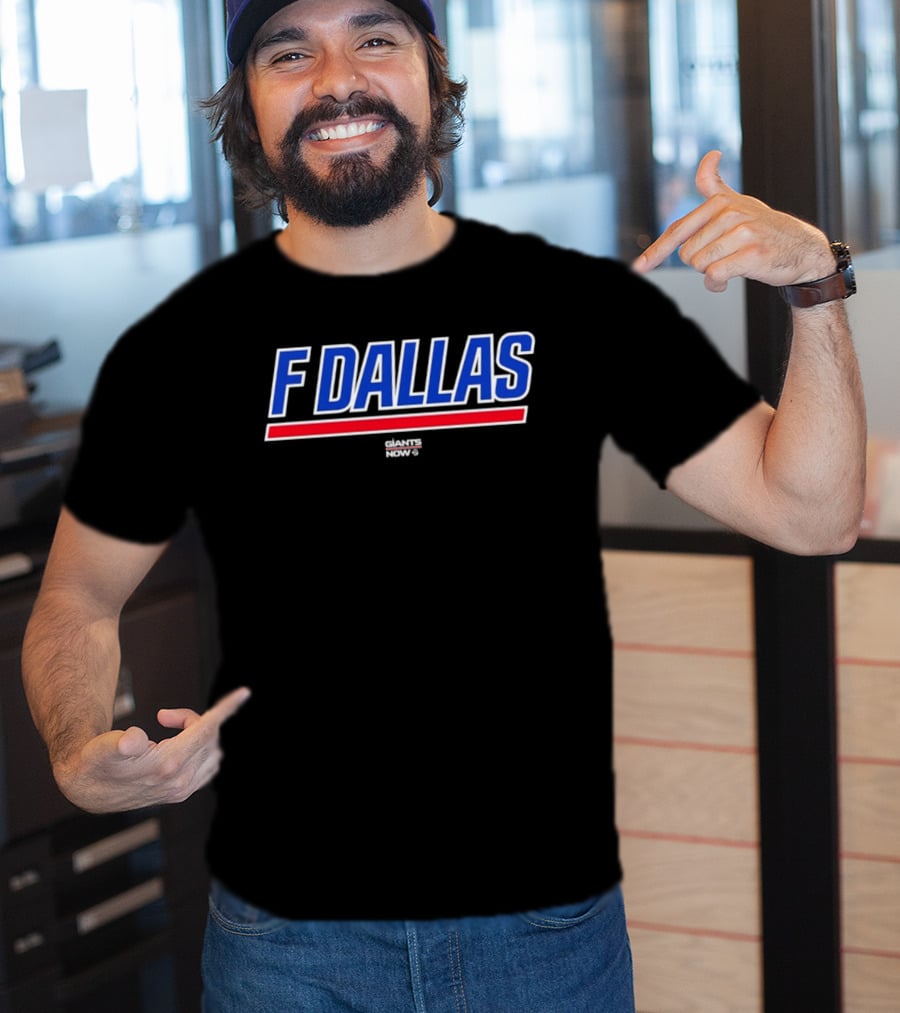 New York Giants F Dallas Cowboys Rivalry T-Shirt