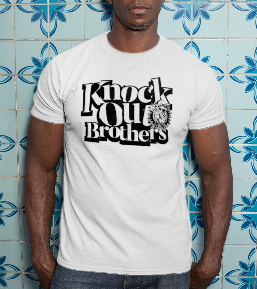 Knock Out Brothers Illustrated T-Shirt