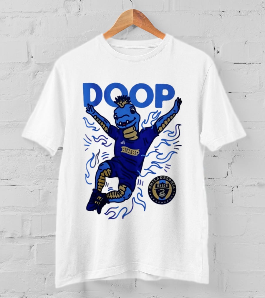 Philadelphia Union Phang Doop Celebration Bimbo Soccer T-Shirt