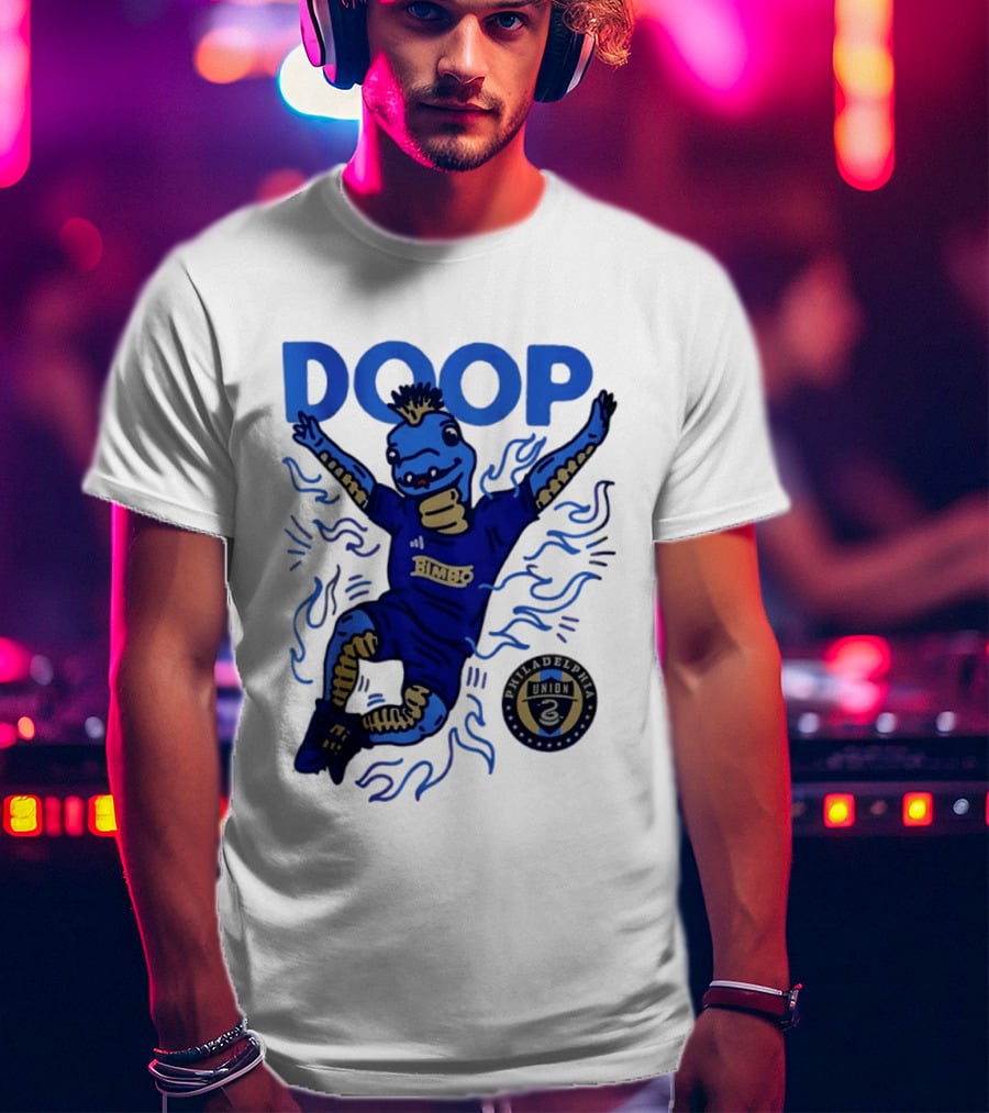 Philadelphia Union Phang Doop Celebration Bimbo Soccer T-Shirt