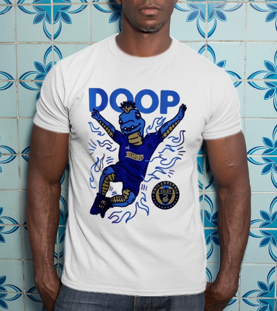 Philadelphia Union Phang Doop Celebration Bimbo Soccer T-Shirt