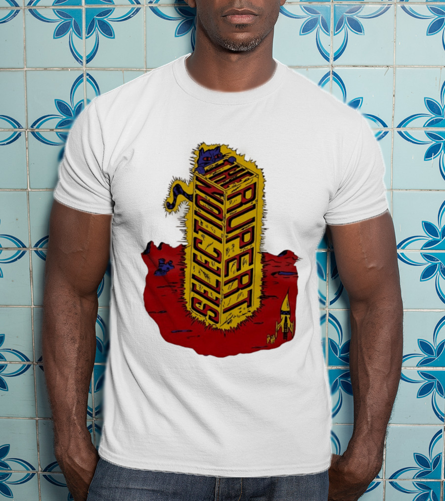 The Rupert Selection Cat Space Rocket Adventure T-Shirt