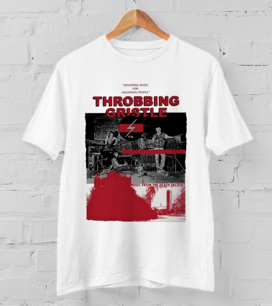 Throbbing Gristle T.G. Industrial Music From The Death Factory T-Shirt