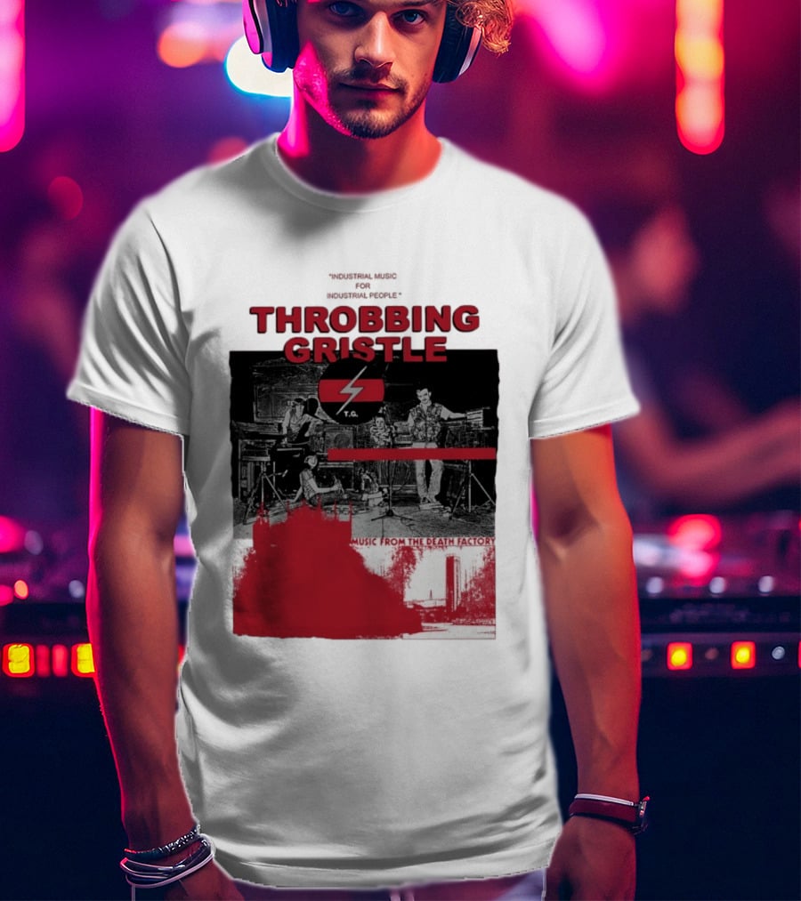Throbbing Gristle T.G. Industrial Music From The Death Factory T-Shirt