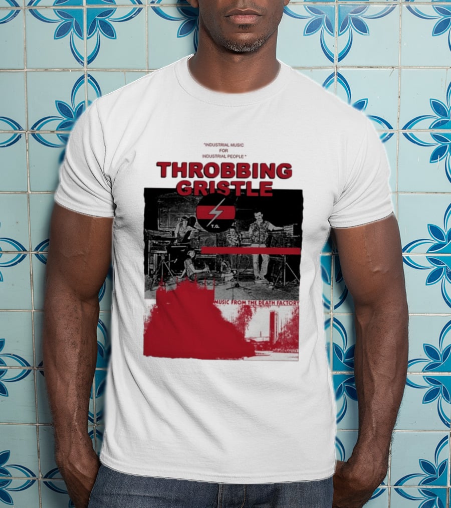 Throbbing Gristle T.G. Industrial Music From The Death Factory T-Shirt