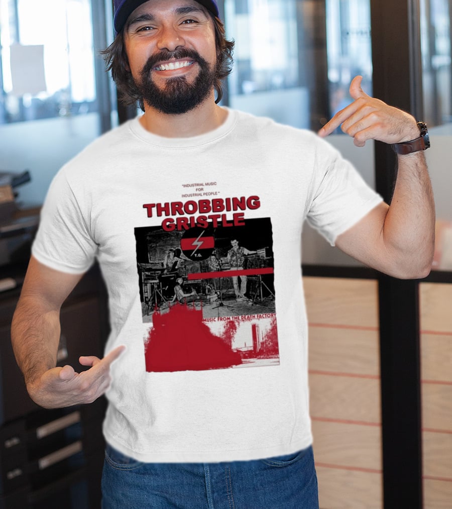 Throbbing Gristle T.G. Industrial Music From The Death Factory T-Shirt