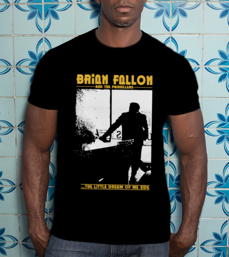 Brian Fallon Painkillers Paving My Way Dream Of Me Side T-Shirt