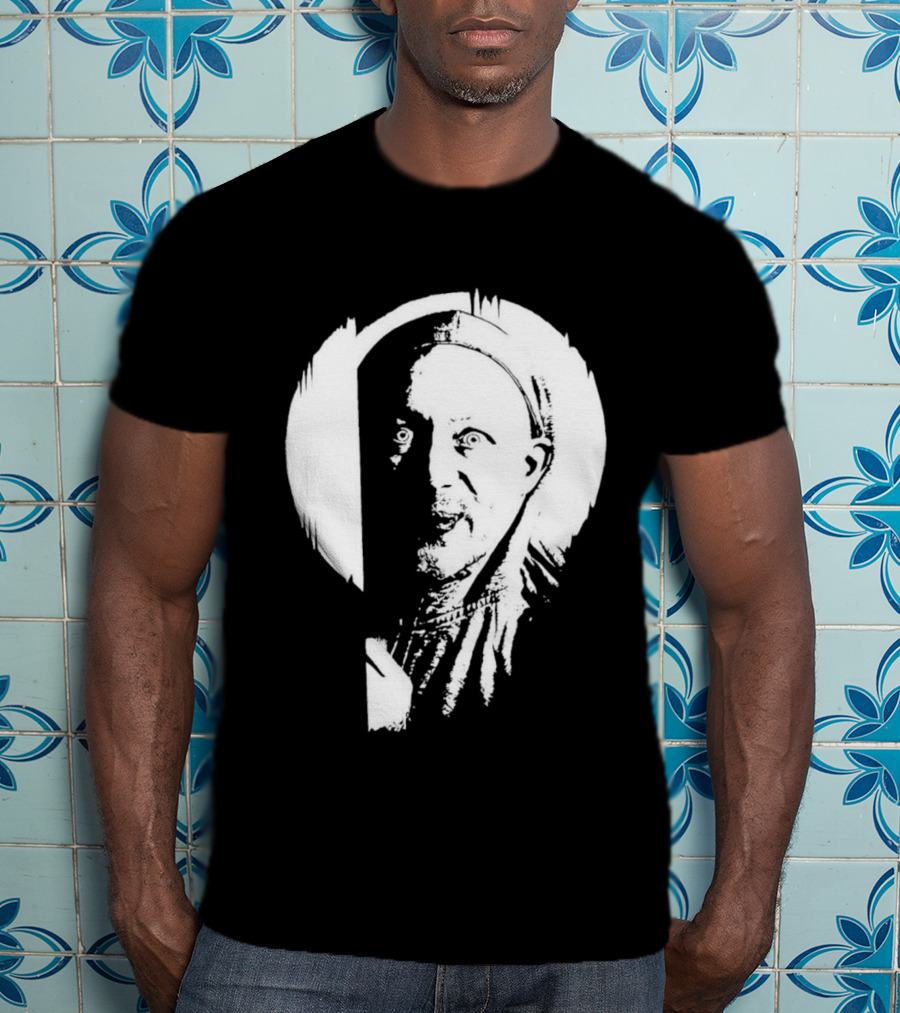 Curious Guy Limmy's Homemade Show Scottish Comedy Stencil T-Shirt