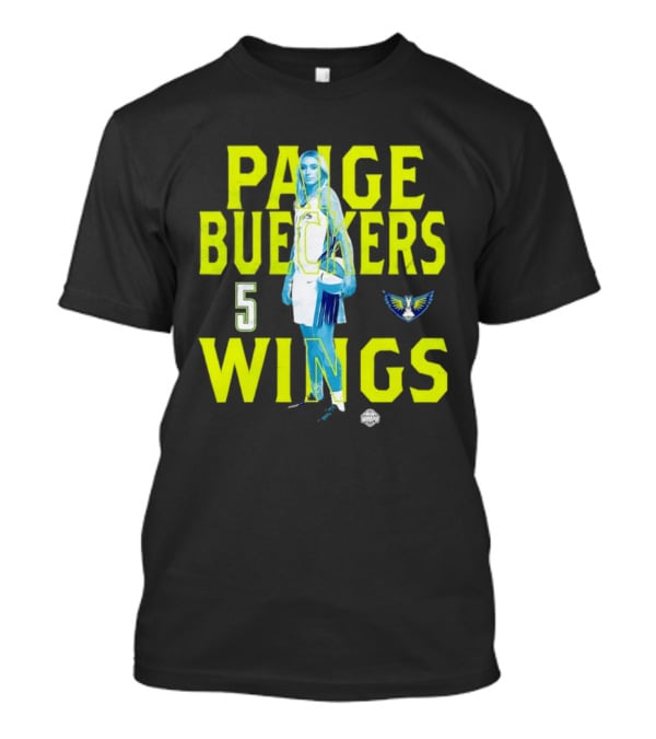 Paige Bueckers 5 Wings Player Stance T-Shirt