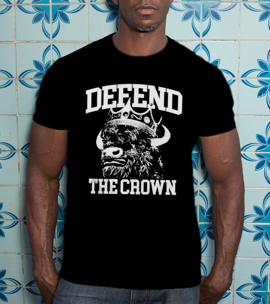 Defend The Crown Bull Head T-Shirt