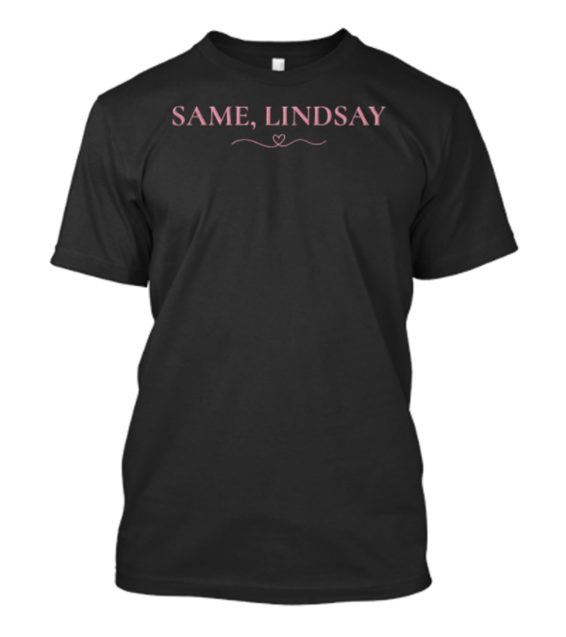 SAME LINDSAY Heart T-Shirt
