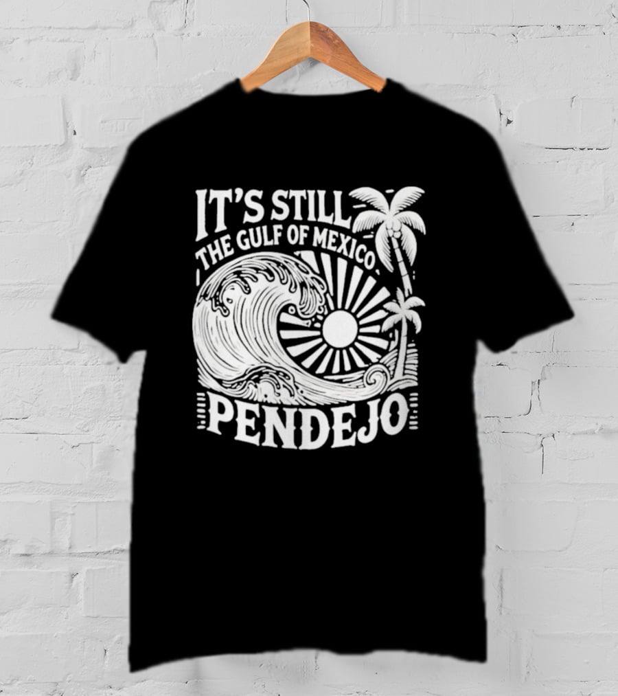 It's Still The Gulf Of Mexico Pendejo Wave Palm Sun T-Shirt