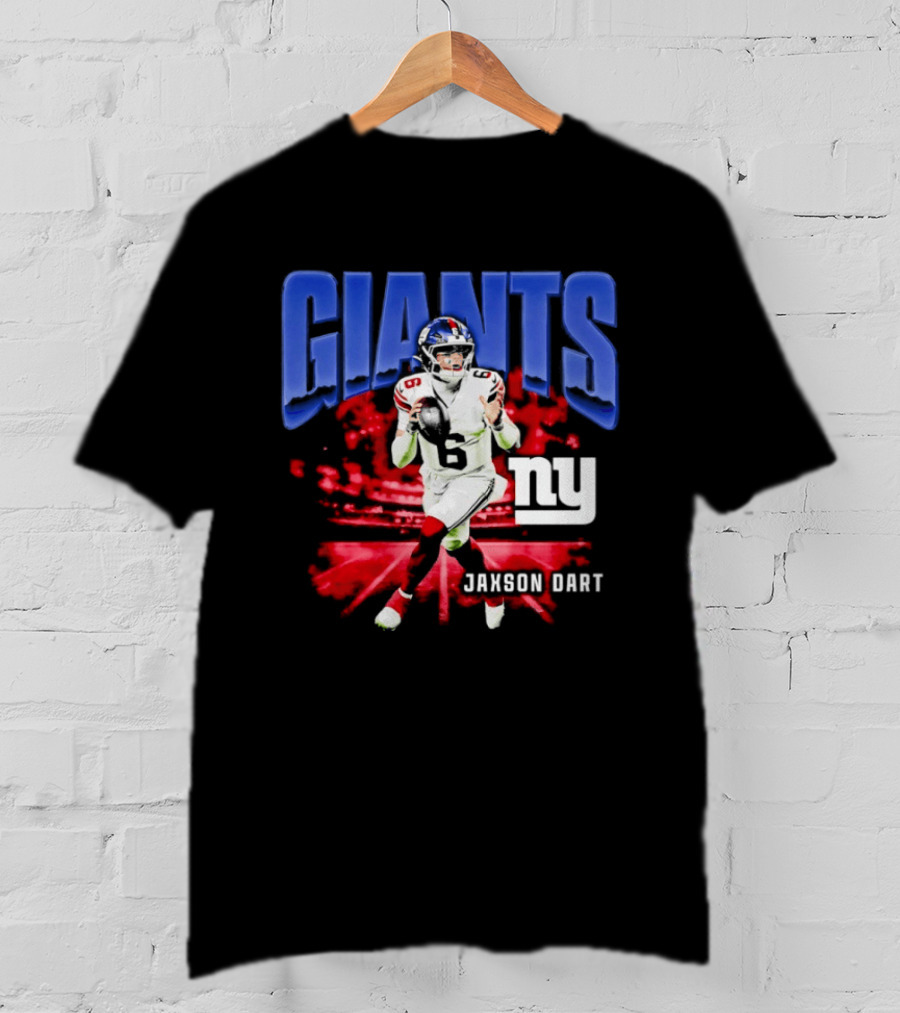 Jaxson Dart New York Giants Football Giants Ny T-Shirt