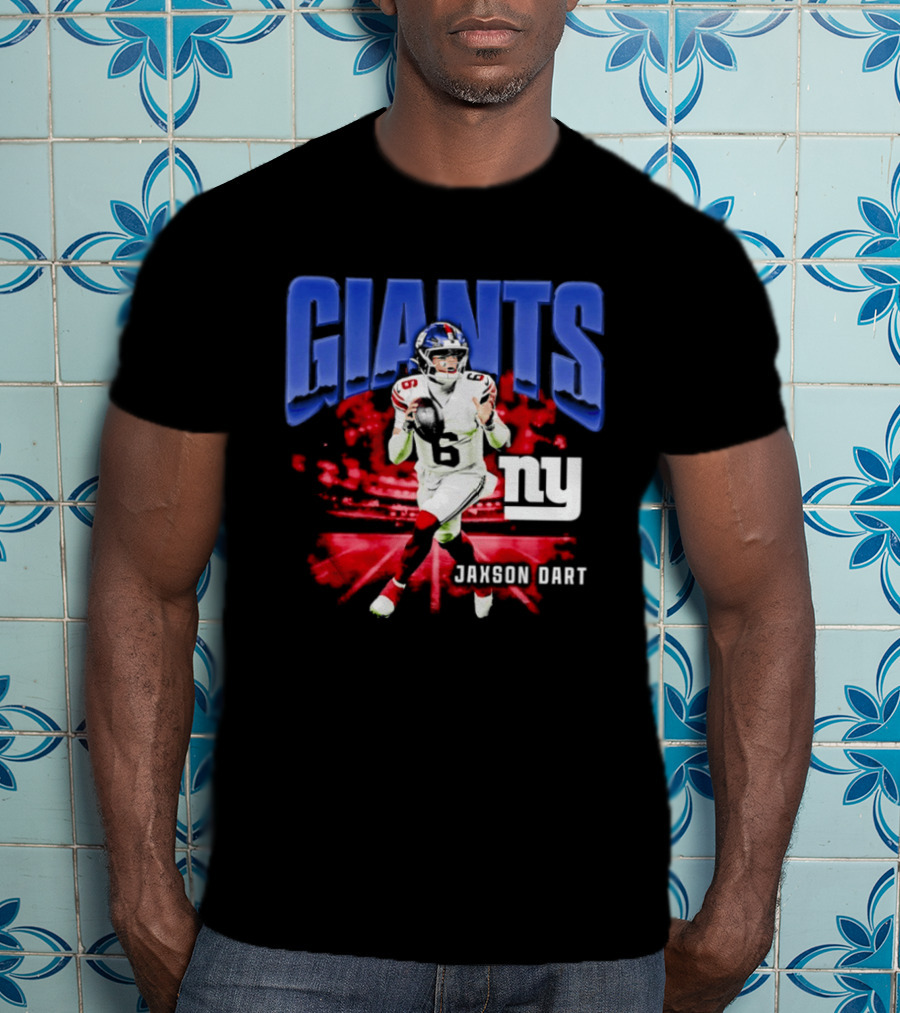 Jaxson Dart New York Giants Football Giants Ny T-Shirt