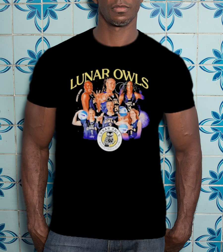 Lunar Owls Basketball Club Ally Team Players T-Shirt