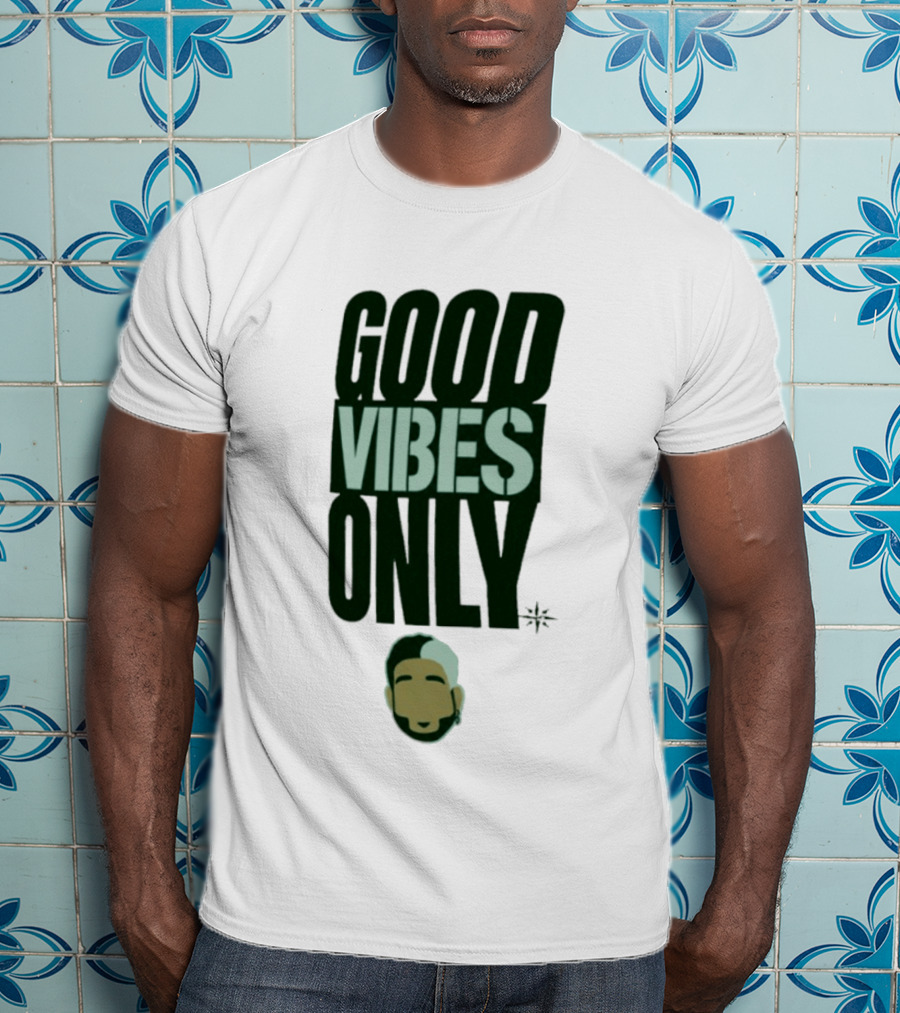 Good Vibes Only Eugenio Suárez Mariners Baseball MLB T-Shirt
