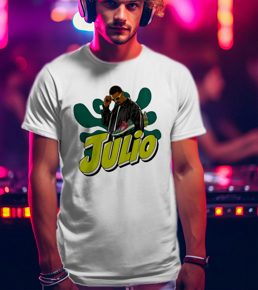 Seattle Mariners Julio Rodriguez Sneaker T-Shirt